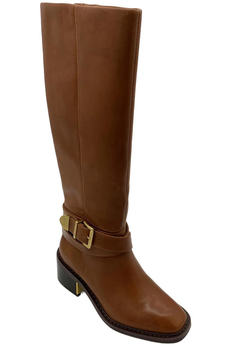 Vince Camuto Women's Gini Full Zip Wide Shaft Boots Whiskey - Medium